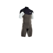 Carica l'immagine nel visualizzatore di Gallery, ION Men Wetsuit Element 2/2 Shorty Shortsleeve Front Zip 2022