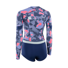Carica l'immagine nel visualizzatore di Gallery, ION Women Wetsuit Amaze Hot Shorty 1.5 Longsleeve Front Zip 2023