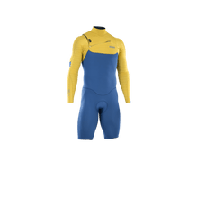 Cargar imagen en el visor de la galería, ION Men Wetsuit Seek Core 3/2 Shorty Longsleeve Front Zip 2024