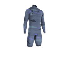 Cargar imagen en el visor de la galería, ION Men Wetsuit Seek Core 3/2 Shorty Longsleeve Front Zip 2024