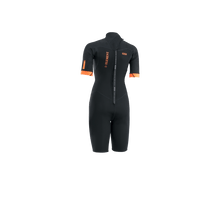 Lade das Bild in den Galerie-Viewer, Damen Neoprenanzug Element 2/2 Shorty Kurzarm Back Zip