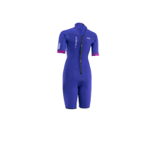 Lade das Bild in den Galerie-Viewer, Damen Neoprenanzug Element 2/2 Shorty Kurzarm Back Zip