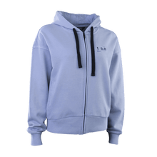 Charger l&#39;image dans la galerie, Sweat à capuche zippé No Bad Days  femme
