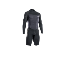 Load image into Gallery viewer, ION Men Wetsuit Element 2/2 Shorty Longsleeve Back Zip 2022
