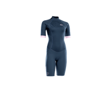Load image into Gallery viewer, ION Women Wetsuit Element 2/2 Shorty Shortsleeve Back Zip 2023

