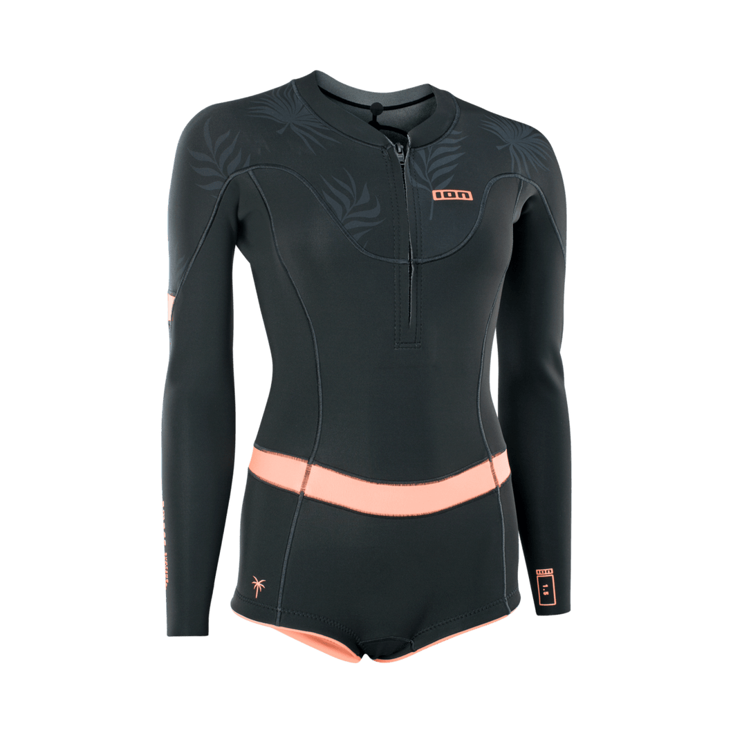 Damen Neoprenanzug Amaze Hot Shorty 1.5 Langarm Front Zip