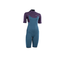 Lade das Bild in den Galerie-Viewer, Damen Neoprenanzug Element 2/2 Shorty Kurzarm Back Zip
