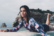 Load image into Gallery viewer, ION Women Wetsuit Amaze Hot Shorty 1.5 Longsleeve Front Zip 2023
